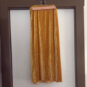 Maeve Gold Maxi Skirt